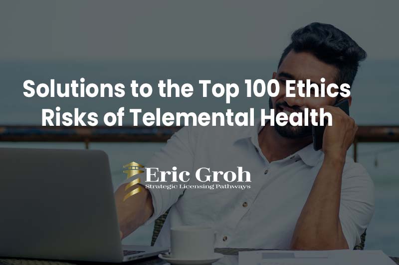 Telemental health ethics training course